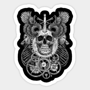 DEATH GEARS Sticker